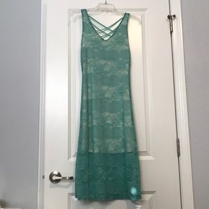 Green Lace Dress